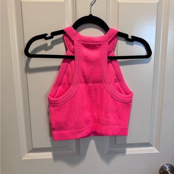 Aerie Seamless High Neck Bra Top Size M - Picture 2 of 5